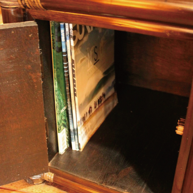 【受注生産】バンブー テレビボード Lサイズ 120cm (KDF-20)