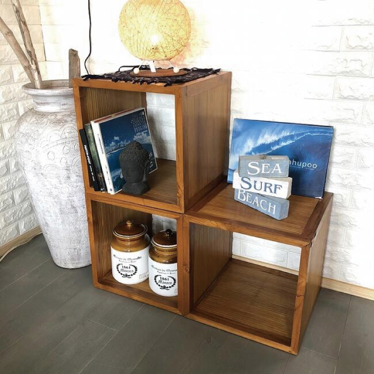 【受注生産】バンブーデザイン チーク＆バンブーラック (KDF-33)