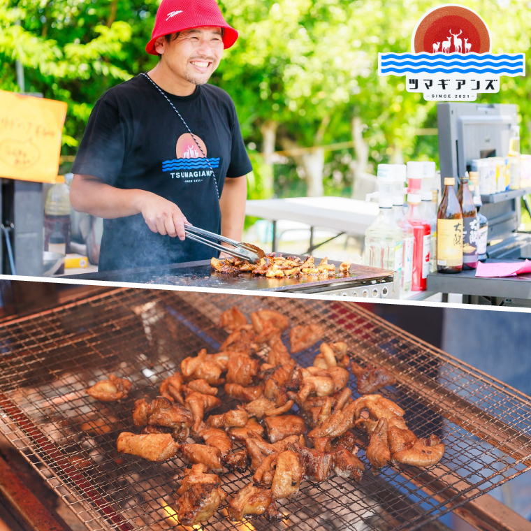 かしまし豚ホルモン炭火焼き オリジナルたれ漬 約１kg（500g×２パック）(KDQ-7)