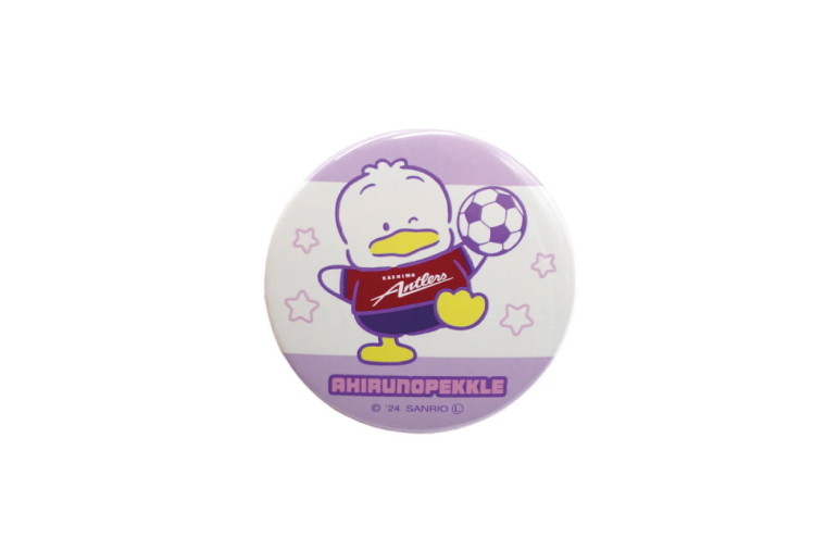 【ブラインド】はぴだんぶい缶バッジ 1個【鹿島アントラーズ グッズ サッカー エフシー アイテム  茨城県 鹿嶋市】（KH-30）