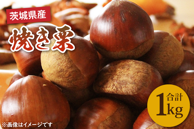 【先行予約】【10月上旬より発送】焼き栗（茨城県産）【栗 くり マロン 焼き栗 低温熟成 茨城県 15000円以内 】（KCM-26）