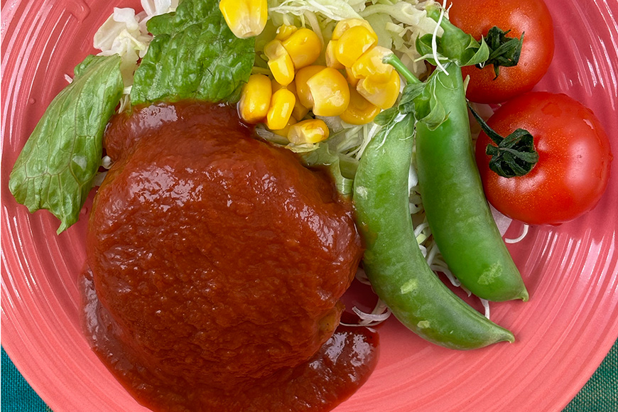 国産有機大豆ミート ハンバーグ ・ 生姜焼き 100g×各2pセット 植物性原料使用 ヴィーガン対応 JAS認証取得 お肉のような食感 ボリューム満点 健康志向 ヘルシー食品 冷凍保存 茨城県 潮来市 (A61-005)