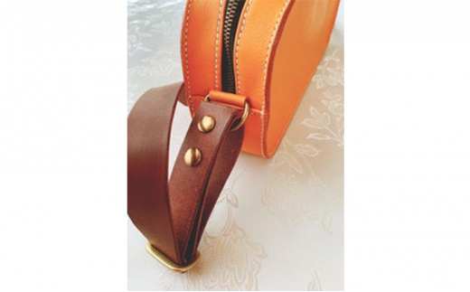 本革 手作りワンショルダーバッグ