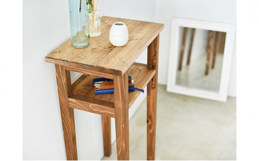 小さなデスク【テーブル サイドテーブル 机 おしゃれ 木製 