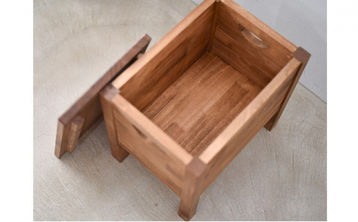 ボックススツール 【椅子 スツール 木製 おしゃれ 収納 雑