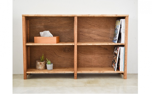 箱型シェルフ Lサイズ 【ラック 本棚 木製 おしゃれ 収納 雑