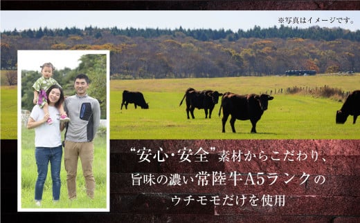 【常陸牛】佐藤さんの A5 ローストビーフ 3～4パック 合計600