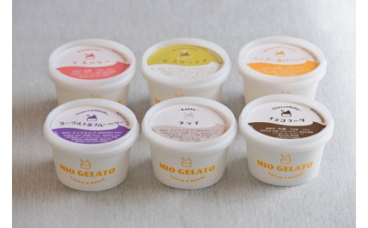 自家製ジェラート6個セット