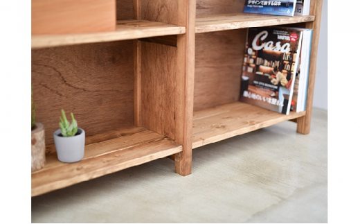 箱型シェルフ Lサイズ 【ラック 本棚 木製 おしゃれ 収納 雑