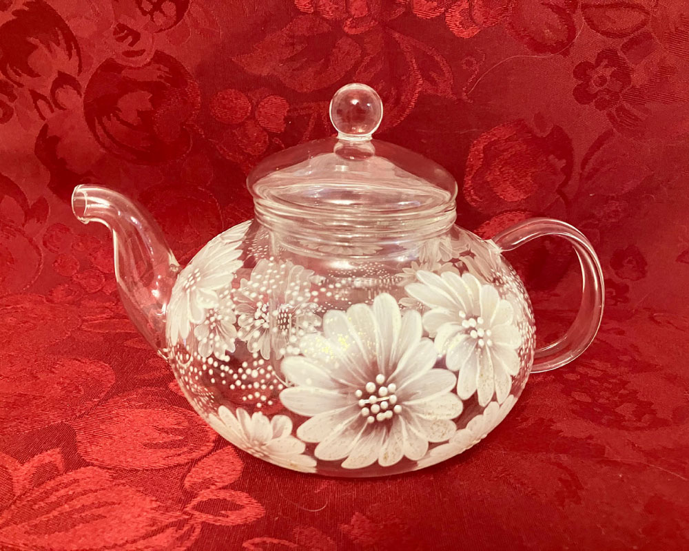 【絵付け手描き】ランプティーポット、カップ＆ソーサー 2