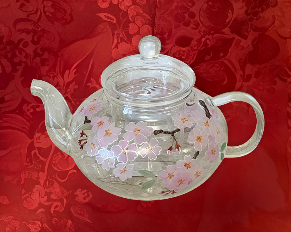 【絵付け手描き】ランプティーポット、カップ＆ソーサー 2