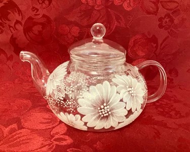 【絵付け手描き】ランプティーポット（1個）、カップ＆ソ