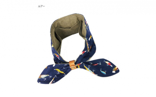 コットン100％保冷剤付きクールスカーフ【本革スカーフリ