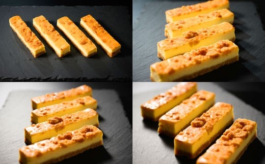 ベイクド cheese cake バー4本セット | チーズケーキ ケーキ ベ