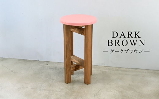 低くて小さなスツール【ピンク】  | 1脚 幅24cm 奥行24cm 高さ4