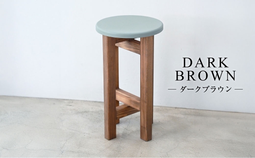 低くて小さなスツール【オリーブ】  | 1脚 幅24cm 奥行24cm 高