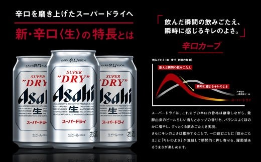 【4ヶ月定期便】アサヒ スーパードライ（合計96本）500ml×毎
