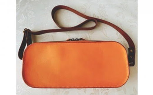 本革 手作りワンショルダーバッグ