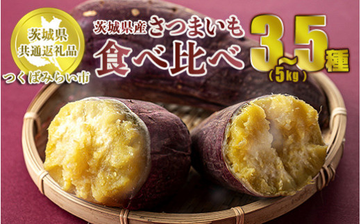 【先行予約】さつまいもの食べ比べ 3～5種類 旬 芋 お芋 サ