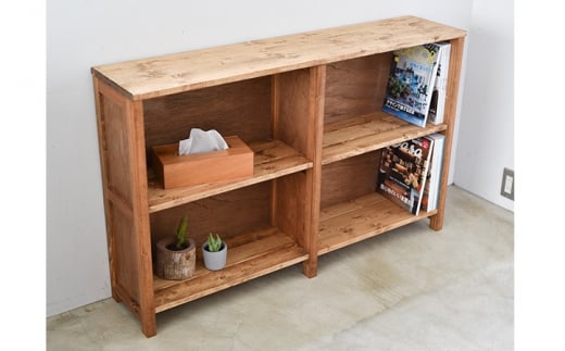 箱型シェルフ Lサイズ 【ラック 本棚 木製 おしゃれ 収納 雑