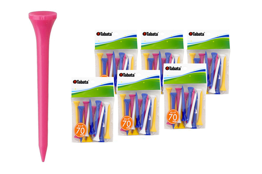 タバタ Tabata スリムティー ロング GV1418×6個セット ゴルフ ゴルフ用品 ティー ゴルフティ ショートティー Golf Tee ツアーティー TOUR TEE ゴルフティー スポーツ 茨城県 【テンポイント（株）】【ho1364】