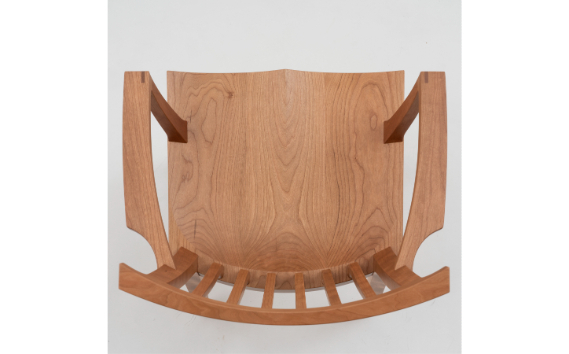 家具蔵 KAGURA アームチェア ZEN チェリー材 家具 椅子 イス 木材 無垢材 職人 手作業 天然木 高級木材 無添加 安全 ジャパニーズモダン 高級家具 熟練 無着色 おしゃれ 天然木無垢材 温もり シンプル 洗練 【株式会社アイダ】【ho0948】