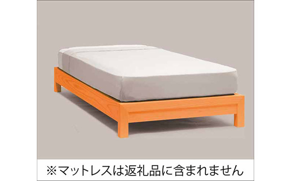 家具蔵 KAGURA ベッドフレームダンヘッドレス シングル チェリー材 家具 寝具 寝室 木材 無垢材 職人 手作業 天然木 高級木材 無添加 安全 ジャパニーズモダン 高級家具 熟練 無着色 おしゃれ 天然木無垢材 温もり シンプル 洗練 【株式会社アイダ】【ho1195】
