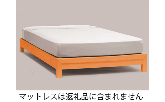 家具蔵 KAGURA ベッドフレームダンヘッドレス ダブル チェリー材 家具 寝具 寝室 木材 無垢材 職人 手作業 天然木 高級木材 無添加 安全 ジャパニーズモダン 高級家具 熟練 無着色 おしゃれ 天然木無垢材 温もり シンプル 洗練 【株式会社アイダ】【ho1200】