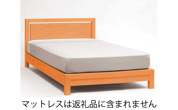 家具蔵 KAGURA ベッドフレームダンハイヘッド セミダブル チェリー材 家具 寝具 寝室 木材 無垢材 職人 手作業 天然木 高級木材 無添加 安全 ジャパニーズモダン 高級家具 熟練 無着色 おしゃれ 天然木無垢材 温もり シンプル 洗練 【株式会社アイダ】【ho1208】