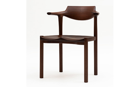 家具蔵 KAGURA ダイニングセット1650 グレース＆グランデ ウォールナット材 家具 テーブル アームチェア 木材 無垢材 無着色 職人 手作業 寛ぎ シンプル 洗練 茨城県 【株式会社アイダ】【ho1288】