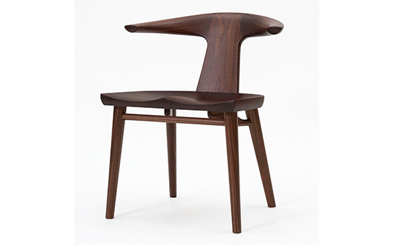 家具蔵 KAGURA ダイニングセット1650 グレース＆コルノ ウォールナット材 家具 テーブル アームチェア 木材 無垢材 無着色 職人 手作業 寛ぎ シンプル 洗練 茨城県 【株式会社アイダ】【ho1291】