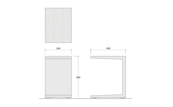 家具蔵 KAGURA ソファテーブルダン 560 ウォールナット材 インテリア 天然木 手作業 丈夫 キャスター付き コンパクト 茨城県 【株式会社アイダ】【ho0989】