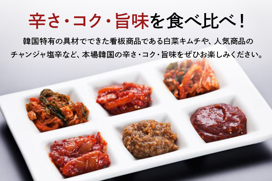 本場韓国の無添加キムチ・チャンジャ詰め合わせセット 塩辛 白菜キムチ からし味噌 韓国のり 唐辛子 キムチ 味噌ダレ コチュジャン ノリ 七味唐辛子 茨城県 特製 チャンジャ 新鮮 鱈 おつまみ ご飯のおとも おかず 食品 食べ物 惣菜 冷蔵 【有限会社ホリエ漬物店】【ho0893】