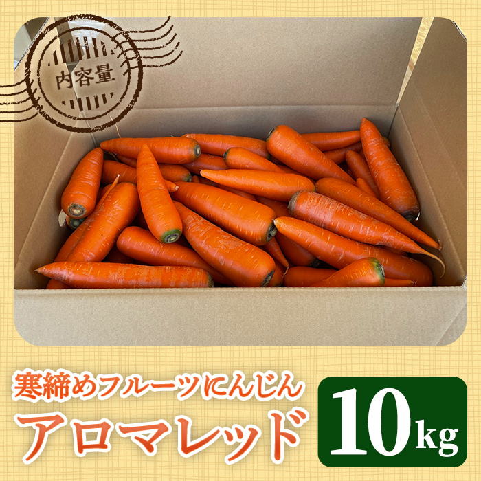 寒締めフルーツにんじん 10kg ニンジン にんじん 有機野菜 有機 オーガニック JAS やさい 野菜 常温 常温保存 【株式会社レインボーフューチャー】【ho1604】