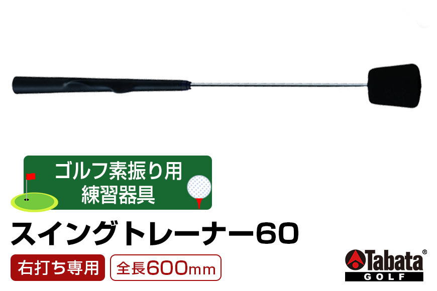 タバタ Tabata スイングトレーナー60 右打ち専用 GV0236 練習 ゴルフ トレーニング グリップ 基本 サポート 茨城県 【テンポイント（株）】【ho1324】