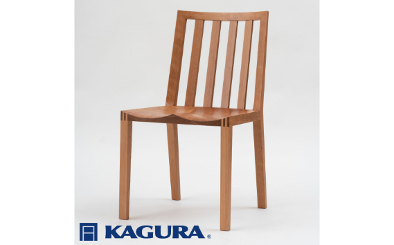 家具蔵 KAGURA チェアファイン チェリー材 家具 椅子 イス 木材 無垢材 職人 手作業 天然木 高級木材 無添加 安全 ジャパニーズモダン 高級家具 熟練 無着色 おしゃれ 天然木無垢材 温もり シンプル 洗練 【株式会社アイダ】【ho0937】