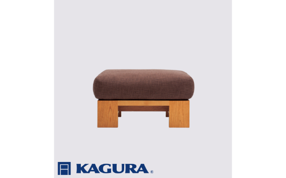家具蔵 KAGURA オットマン モデルノ チェリー材 家具 スツール 足置き リビング 木材 無垢材 職人 手作業 天然木 高級木材 無添加 安全 ジャパニーズモダン 高級家具 熟練 無着色 おしゃれ 天然木無垢材 温もり シンプル 洗練 【株式会社アイダ】【ho1015】
