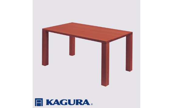 家具蔵 KAGURA テーブル ダン 1650 ウォールナット材 家具 ダイニング 木材 無垢材 職人 手作業 天然木 高級木材 無添加 安全 ジャパニーズモダン 高級家具 熟練 無着色 おしゃれ 天然木無垢材 温もり シンプル 洗練 【株式会社アイダ】【ho1098】