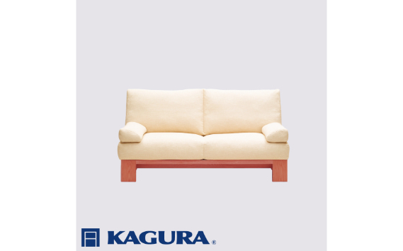 家具蔵 KAGURA 2Pアームレスソファ モデルノ チェリー材 家具 ソファー 2人掛け sofa リビングソファー 木材 無垢材 職人 手作業 天然木 高級木材 無添加 安全 ジャパニーズモダン 高級家具 熟練 無着色 おしゃれ 天然木無垢材 温もり シンプル 洗練 【株式会社アイダ】【ho1141】