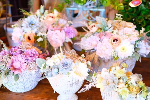 アーティフィシャルフラワーアレンジ Sサイズ 造花 アレンジメント インテリア ギフト プレゼント ご褒美 花