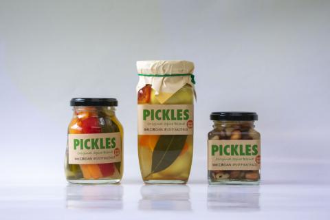 ゆめ工房DAN オリジナル ピクルス ギフト 贈答 健康 瓶詰め お酢 豆 卵 3本セット