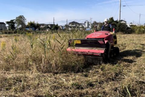 畑の除草サービスチケット トラクター耕起作業 那珂市限定