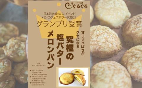 パン工房ぐるぐる 究極の塩バターメロンパン 8個セット 茨城県産 奥久慈卵 茨城県産牛乳 茨城県産小麦ゆめかおり ギフト お歳暮 御歳暮 クリスマス 内祝 プレゼント 贈り物 御祝 お祝い 食品 パン セット スイーツ おやつ ふわふわ サクサク