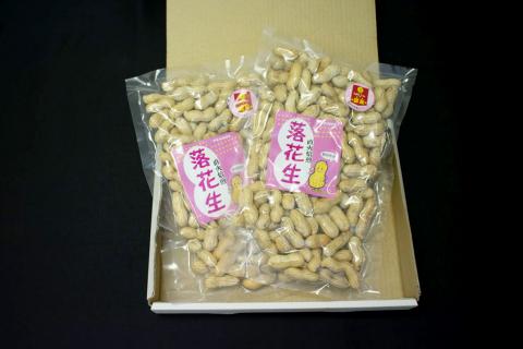 煎り落花生 250g×2袋 500g 落花生 素煎り たっぷり 粒ぞろい こだわり 厳選原料使用 さや煎り落花生 ピーナッツ 薄皮付 おつまみ 健康 らっかせい 殻付き煎り落花生 煎り落花生 茨城県産 那珂市産 国産 ラッカセイ お茶請け 煎りたて