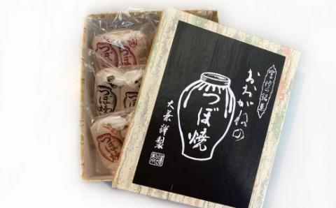 つぼ焼き 12個入り 3種 黄味餡 人参芋餡 紫芋餡 老舗 和菓子 シナモン おやつ 和スイーツ 創業100年 老舗和菓子店 つぼ焼おおがね お土産