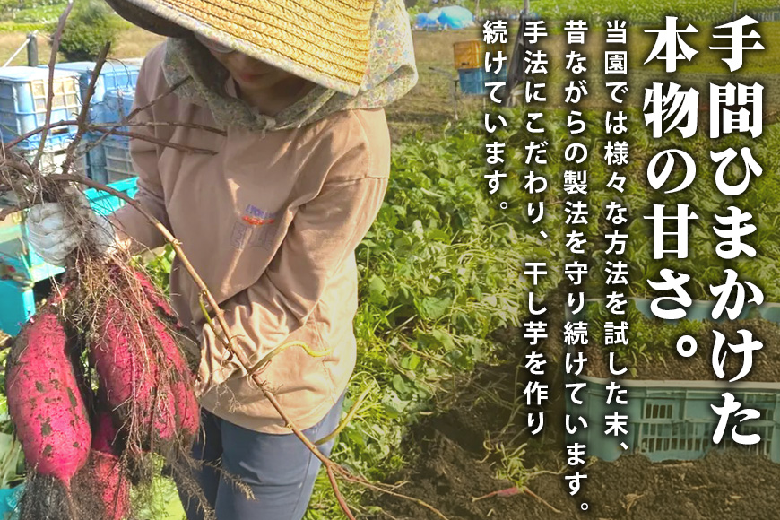ねっとり甘々！茨城県名産べにはるか平干し芋1kg