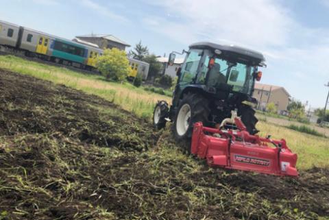 畑の除草サービスチケット トラクター耕起作業 那珂市限定