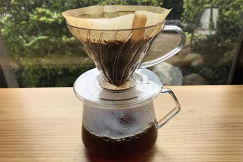 自家焙煎の七運ブレンドコーヒー 中挽き