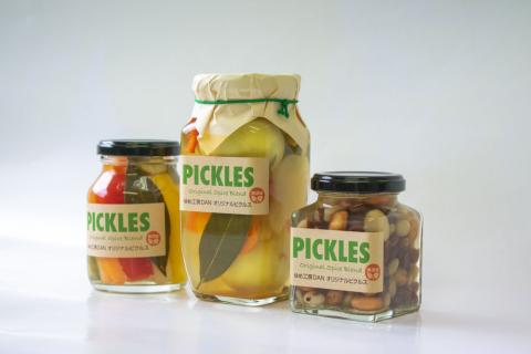 ゆめ工房DAN オリジナル ピクルス ギフト 贈答 健康 瓶詰め お酢 豆 卵 3本セット