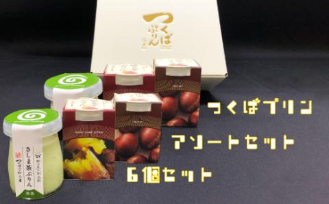 つくばぷりん アソートセット 6個セット プリン ご褒美 手土産 奥久慈卵 卵黄 とろける食感 濃厚 プレーン 6個 冷蔵便 牛乳 生乳 ミルク 卵 スイーツ 洋菓子 おやつ 冷菓 デザート お取り寄せ ギフト プレゼント 贈り物 贈答品 化粧箱